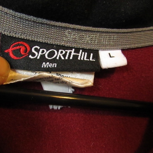 Men's Red and Black Lightweight Jacket - Picture 2 of 3